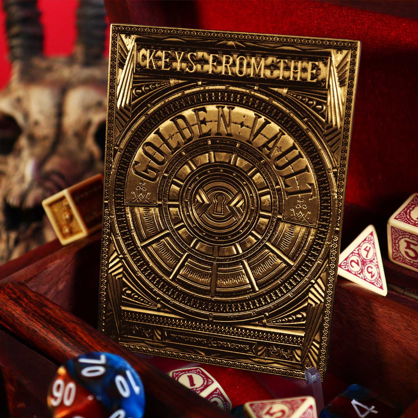 Dungeons & Dragons Limited Edition Keys From The Golden Vault Collectible Metal Ingot