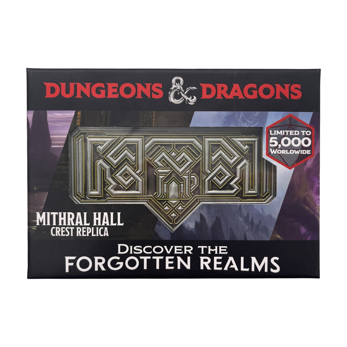 Dungeons & Dragons Forgotten realms Mithral Hall crest metal replica from Fanattik