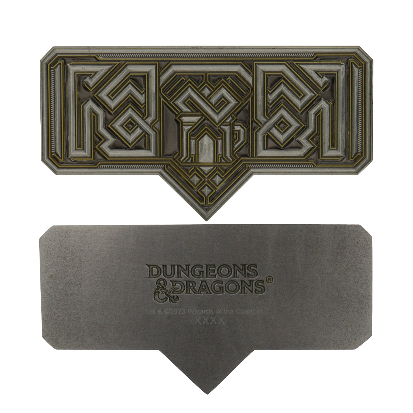 Dungeons & Dragons Forgotten realms Mithral Hall crest metal replica from Fanattik