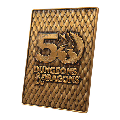 Dungeons & Dragons 50th Anniversary 1st Edition Book Cover Ingot Set
