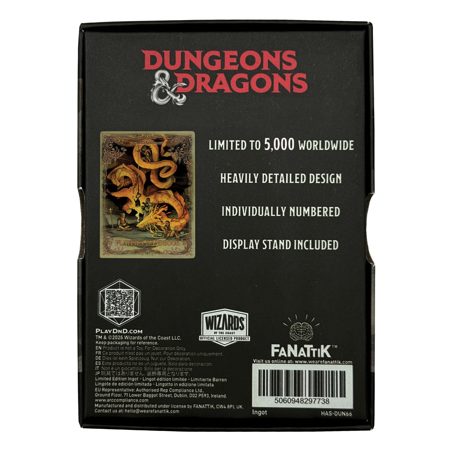 Dungeons & Dragons – Player’s Handbook Alternate Cover Ingot