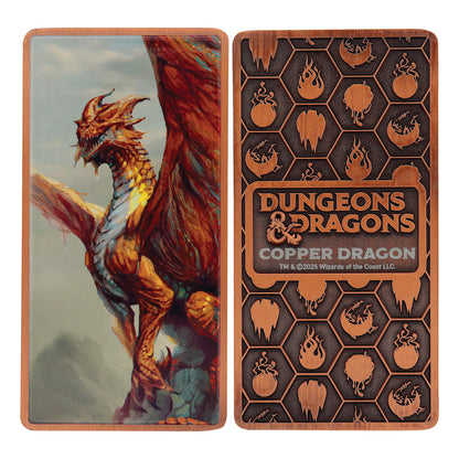 Dungeons & Dragons – Metallic Dragons 5 Piece Ingot Set