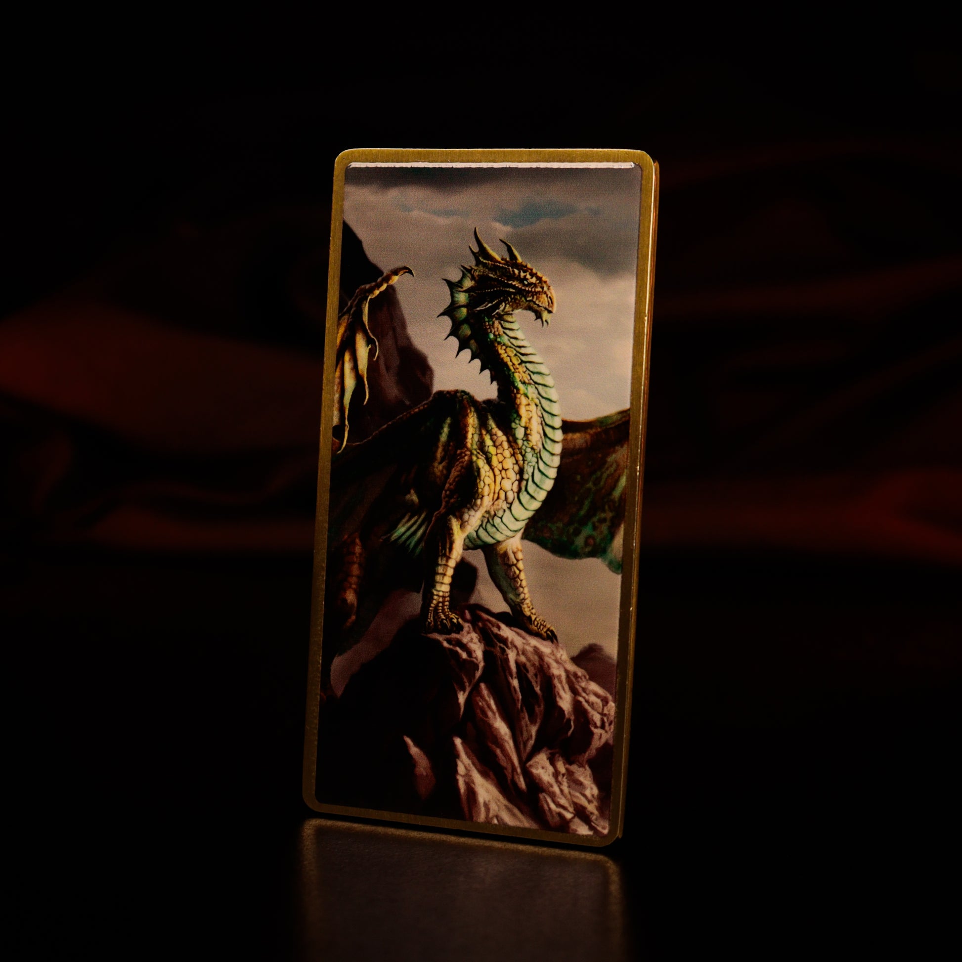 Dungeons & Dragons – Metallic Dragons 5 Piece Ingot Set