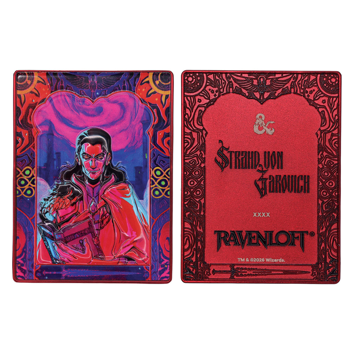 Dungeons & Dragons – Limited Edition Set of Three Ravenloft Darklord Ingots