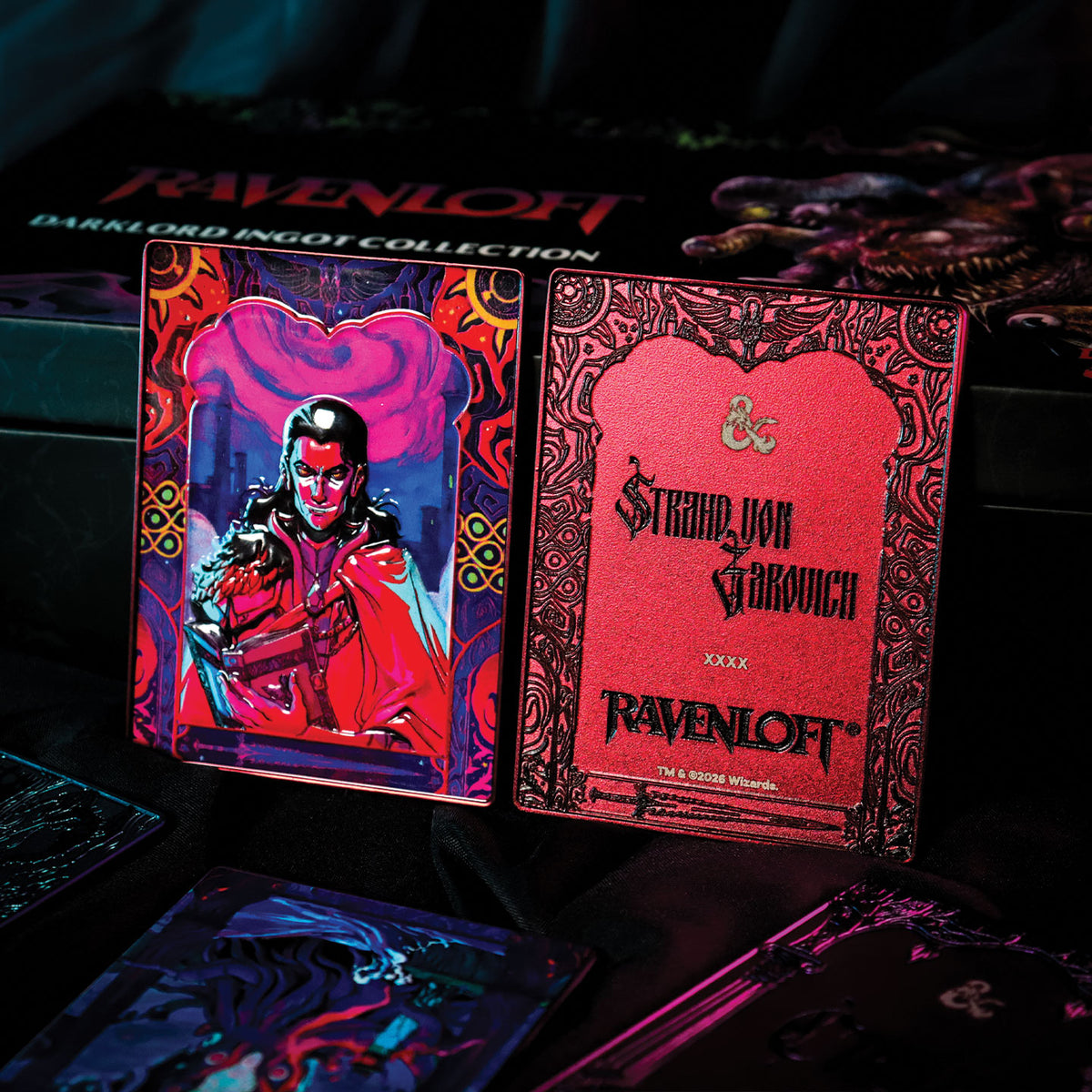 Dungeons & Dragons – Limited Edition Set of Three Ravenloft Darklord Ingots