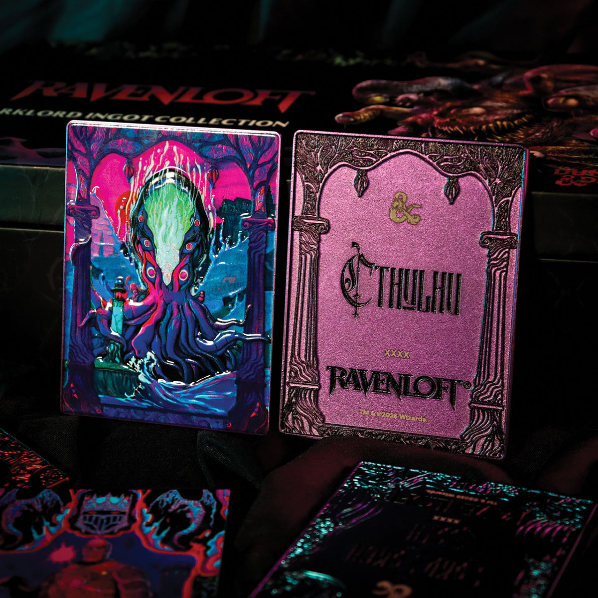 Dungeons & Dragons – Limited Edition Set of Three Ravenloft Darklord Ingots