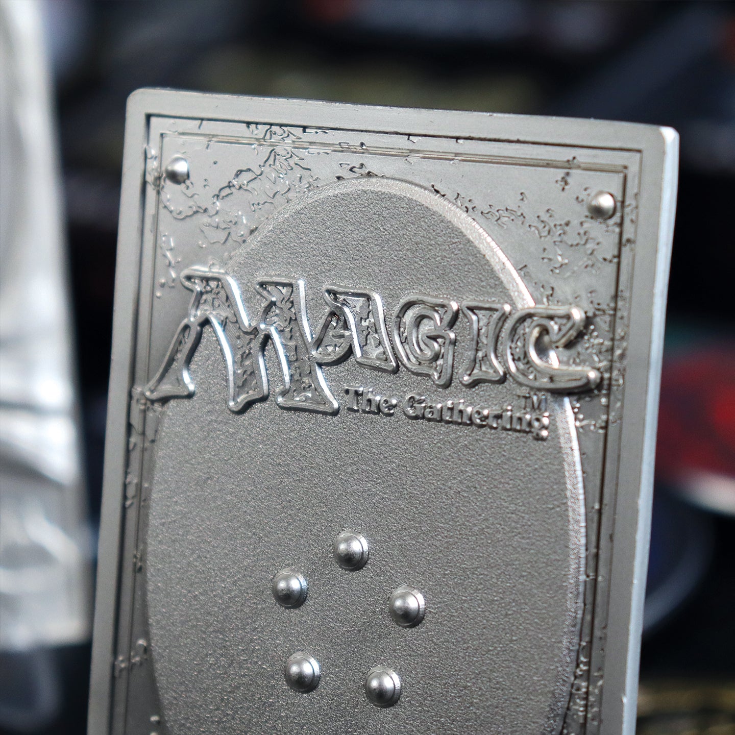 Magic: The Gathering Limited Edition Vraska .999 silver plated collectible metal card