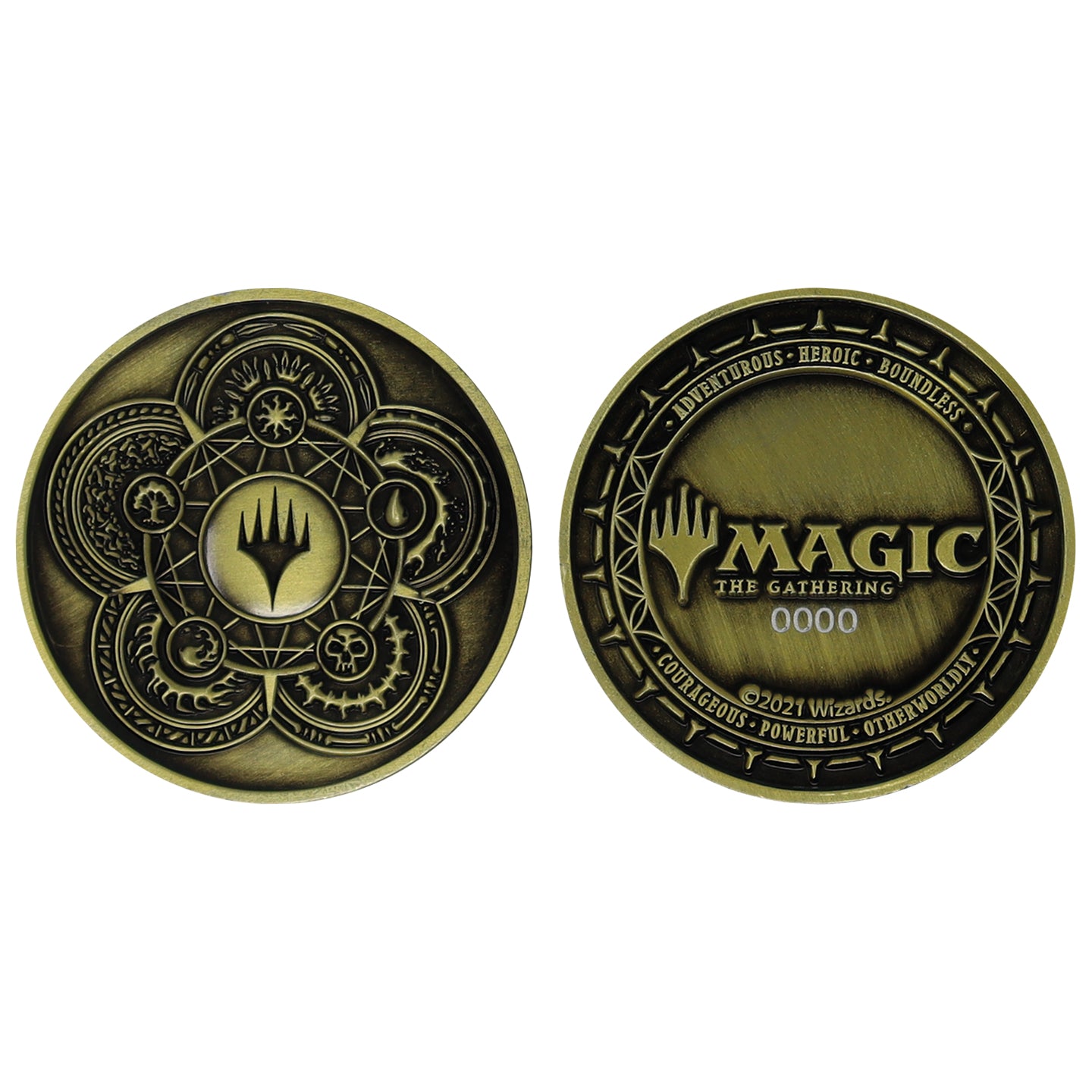 Magic the gathering limited edition collectible coin from Fanattik