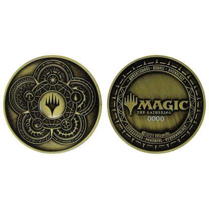 Magic the gathering limited edition collectible coin from Fanattik