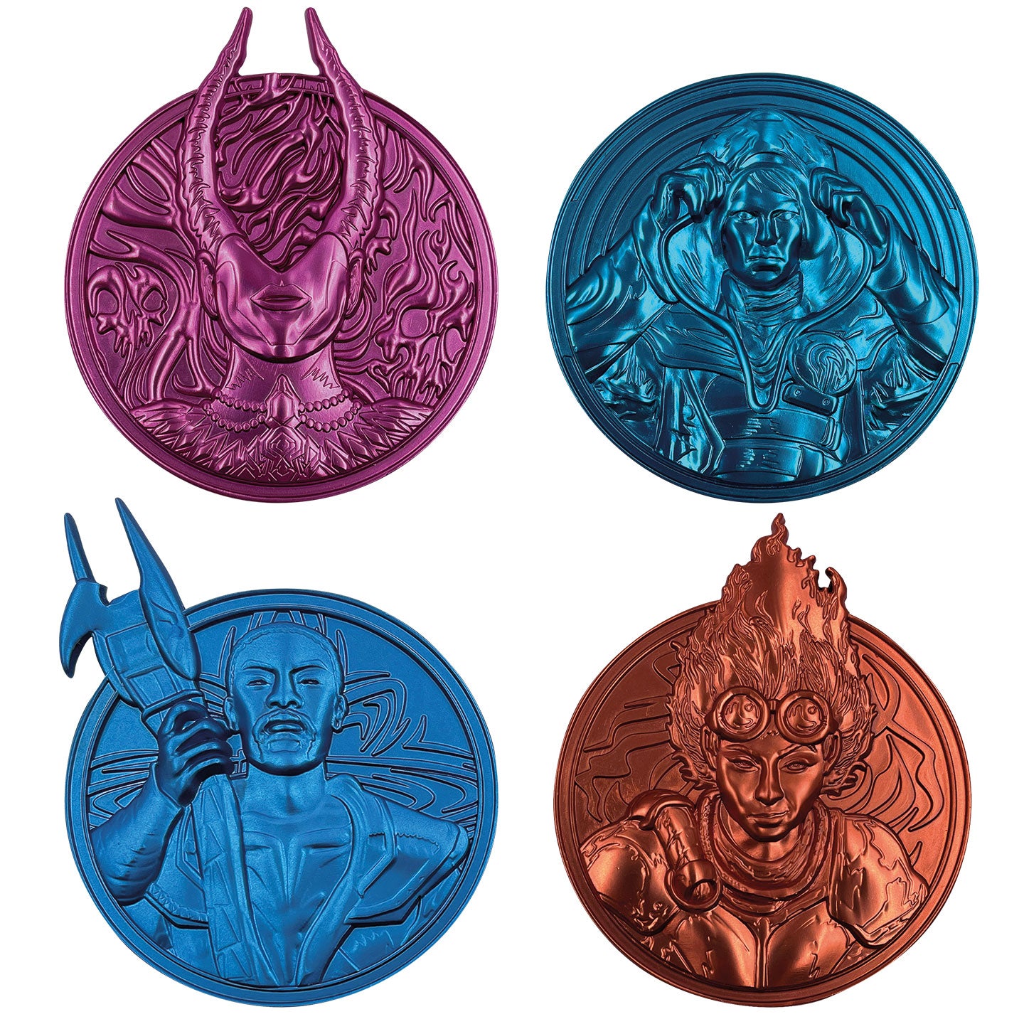 Magic: The Gathering Limited Edition Planeswalkers Medallion Set – Fanattik