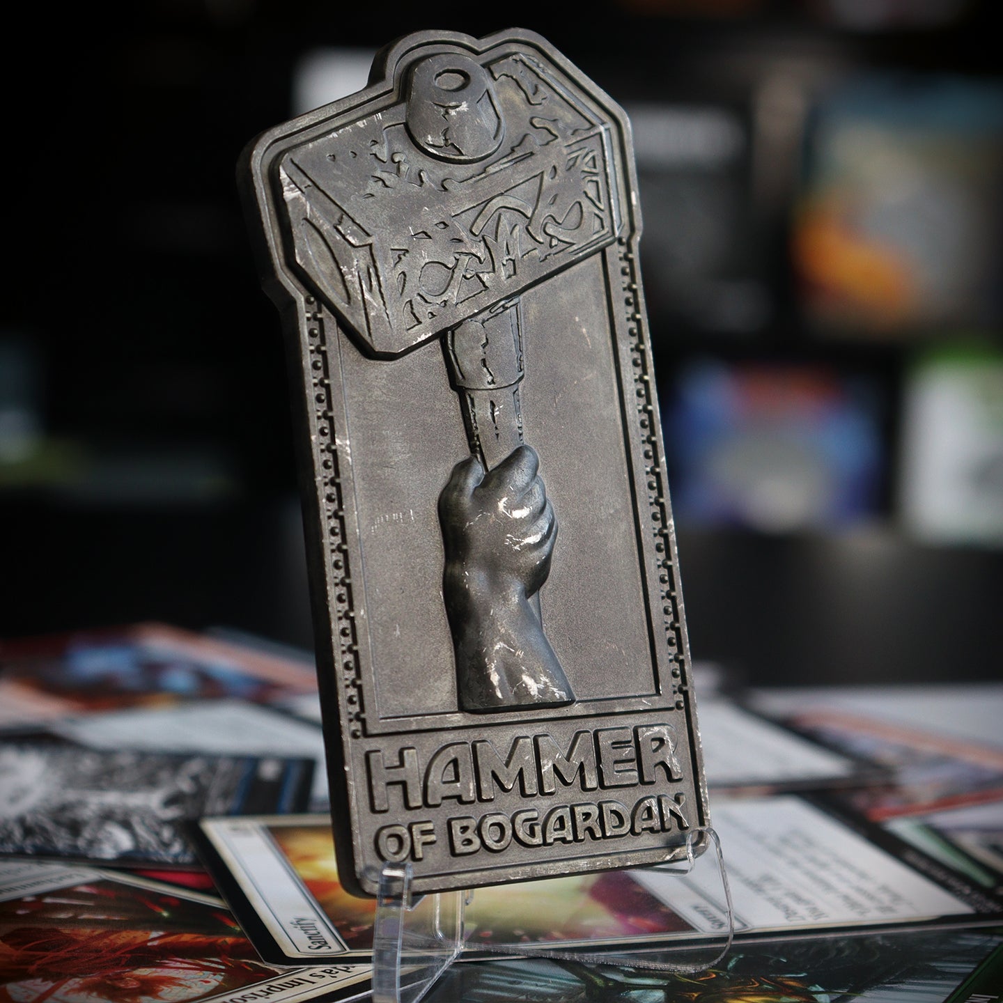 Magic the Gathering Limited Edition Hammer of Bogardan Collectible Metal Ingot