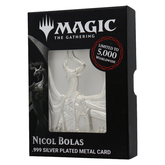 Magic the Gathering Limited Edition .999 Silver Plated Nicol Bolas Ingot