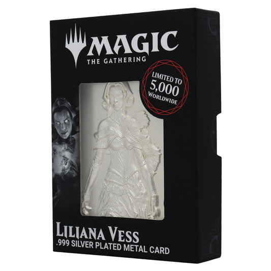 Magic the Gathering Limited Edition .999 Silver Plated Liliana Vess Ingot