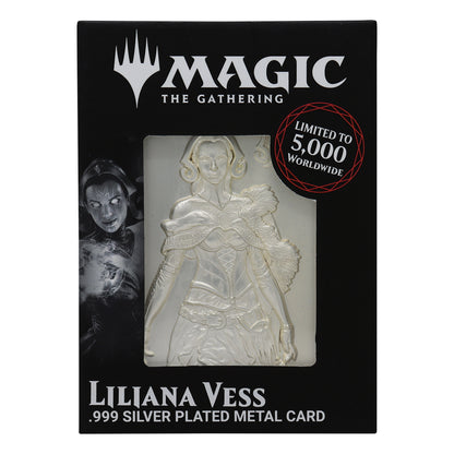 Magic the Gathering Limited Edition .999 Silver Plated Liliana Vess Ingot