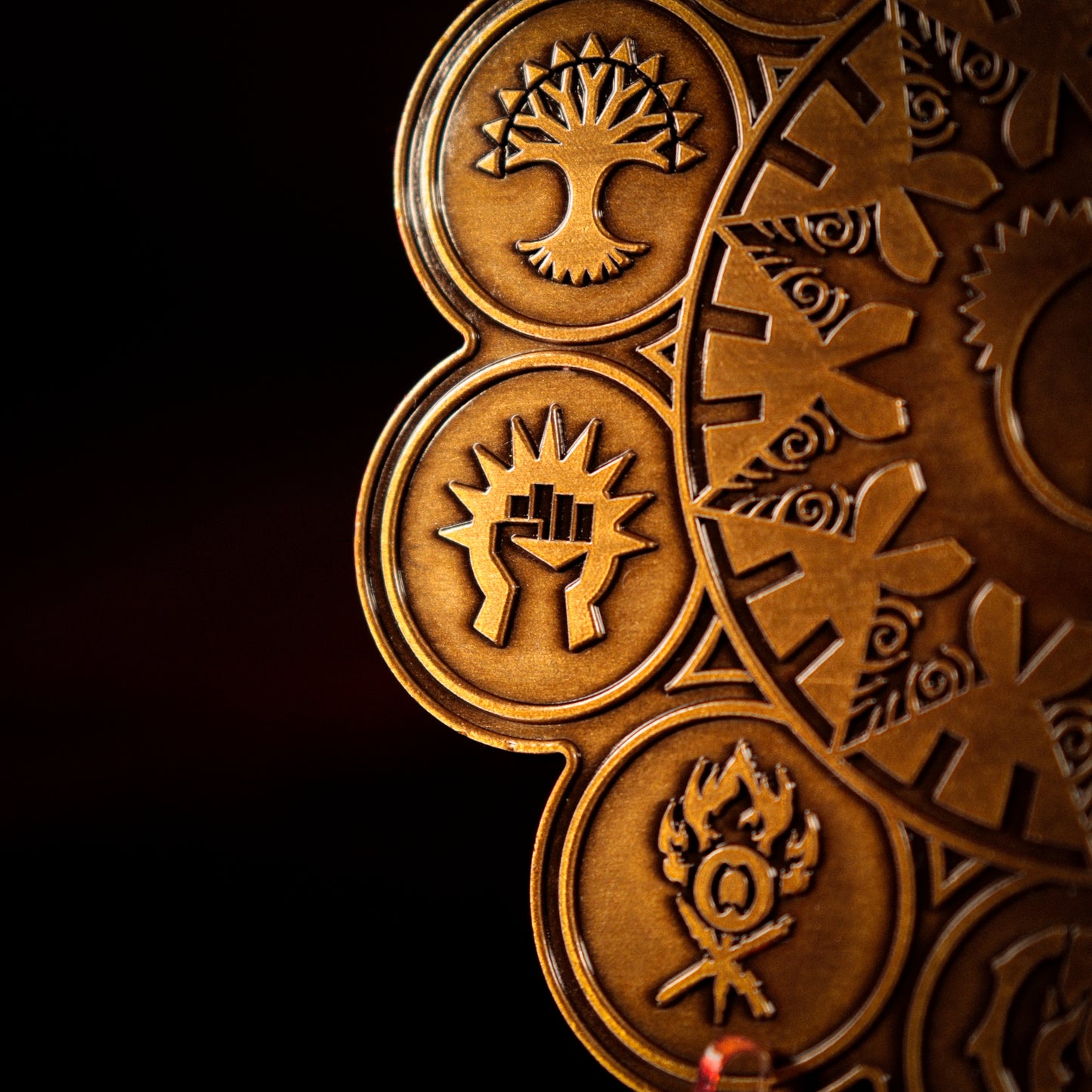 Magic: The Gathering Tablet of the Guilds Medallion