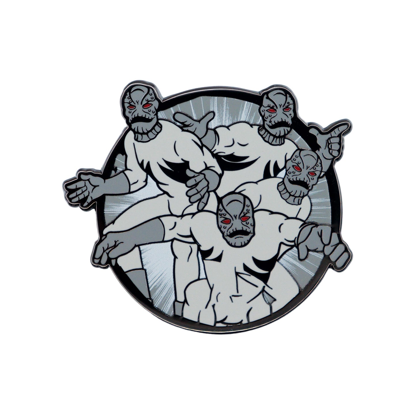 Power Rangers - Mystery Pin Badge CDU Containing 12 Blind Boxes