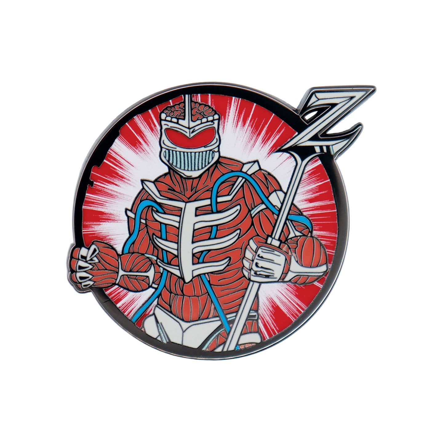 Power Rangers - Mystery Pin Badge CDU Containing 12 Blind Boxes