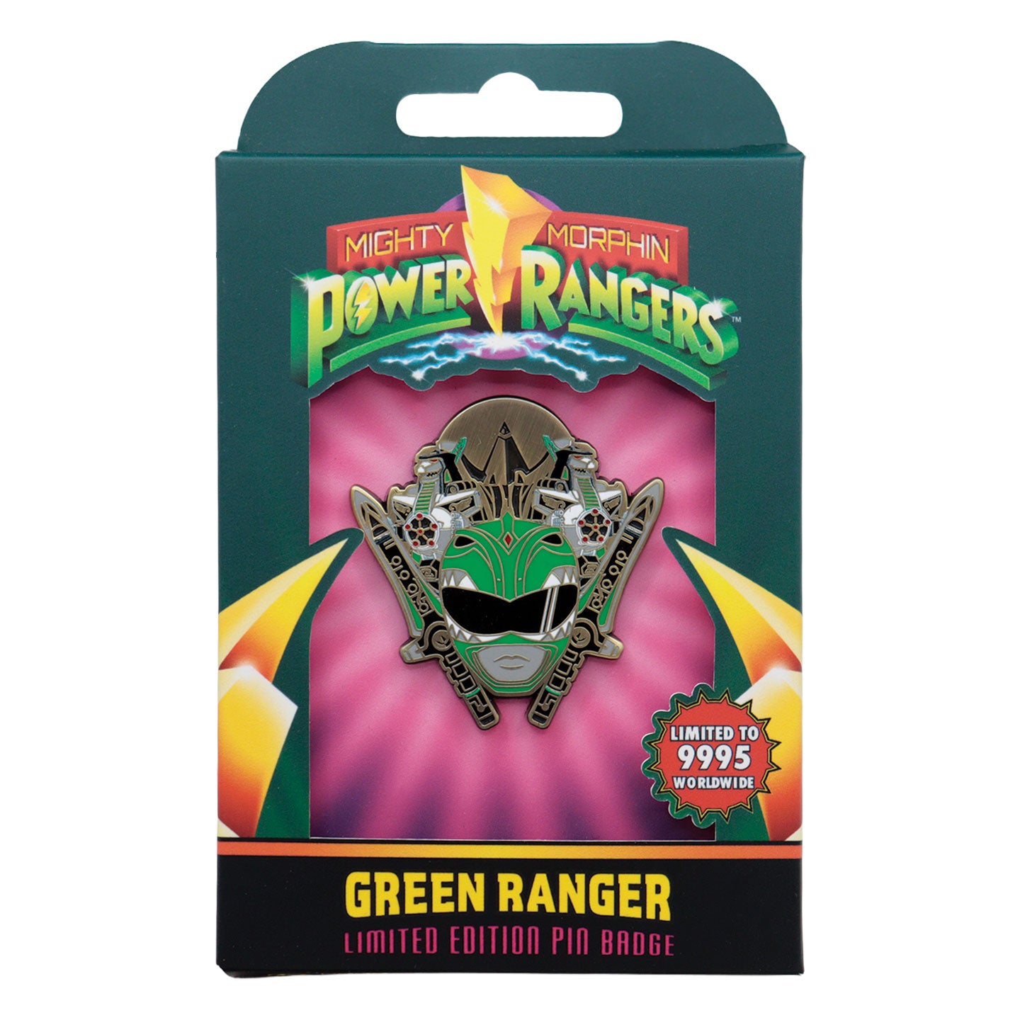 Power Rangers – Limited Edition Green Ranger Pin Badge