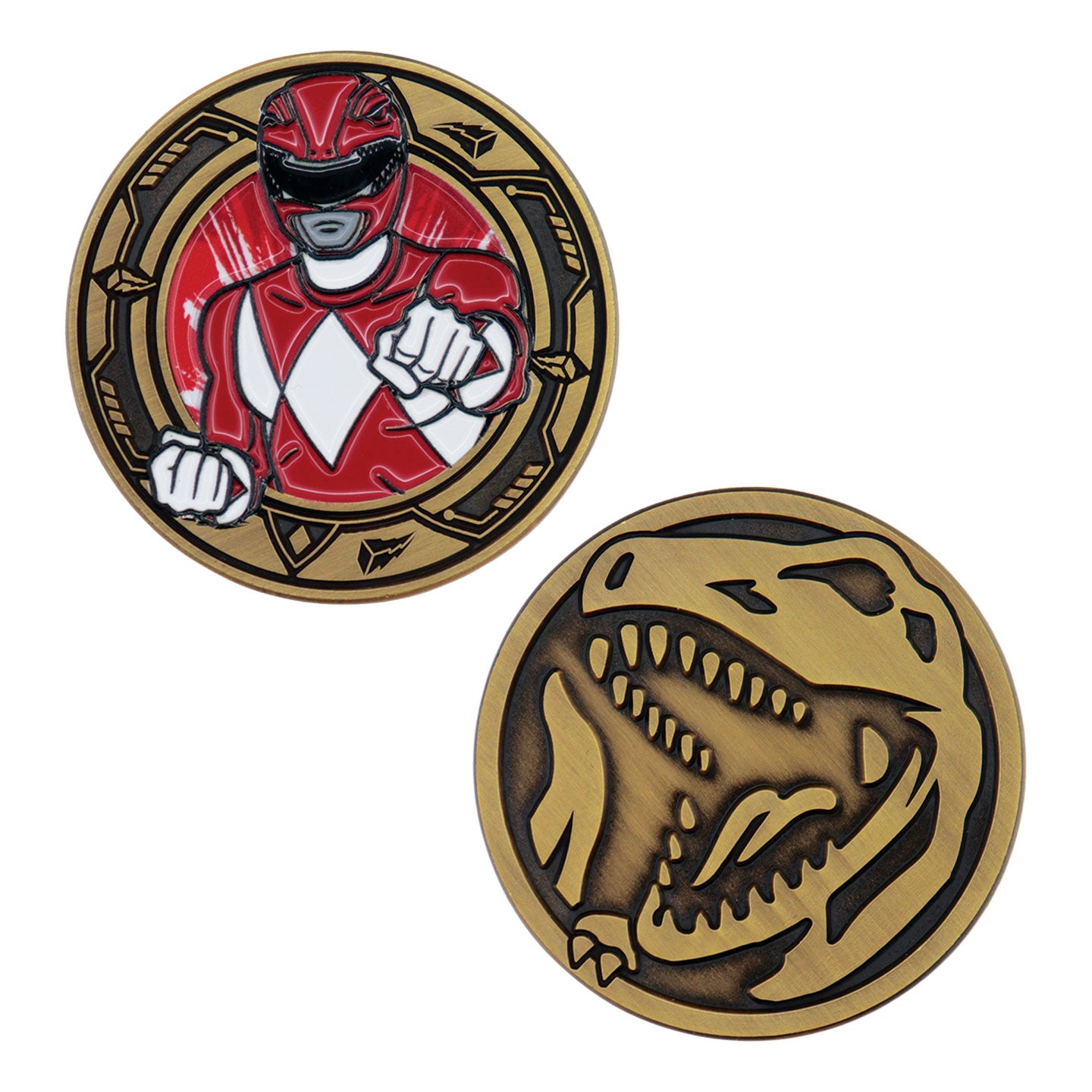 Power Rangers – Limited Edition Red Ranger Coin
