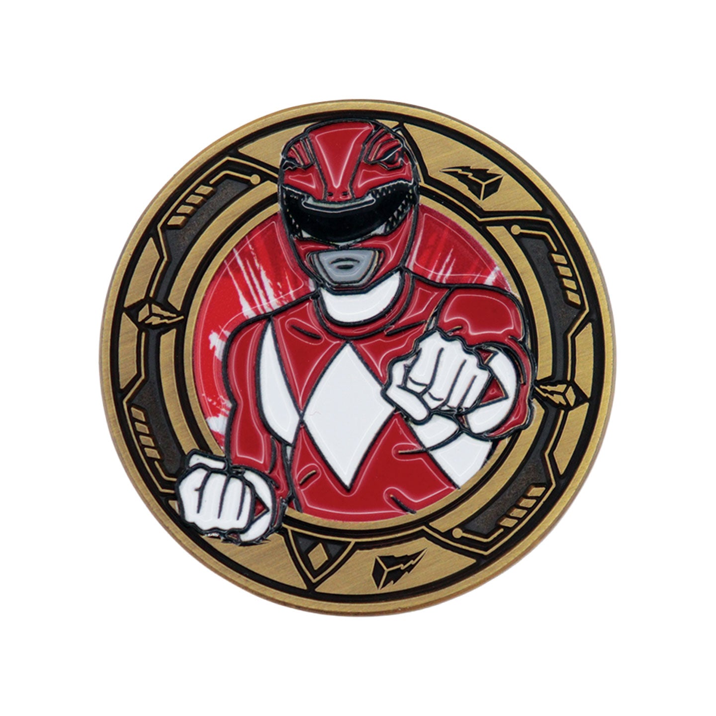 Power Rangers – Limited Edition Red Ranger Coin