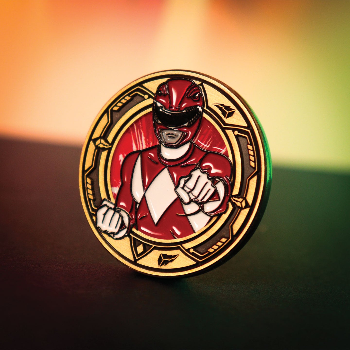 Power Rangers – Limited Edition Red Ranger Coin