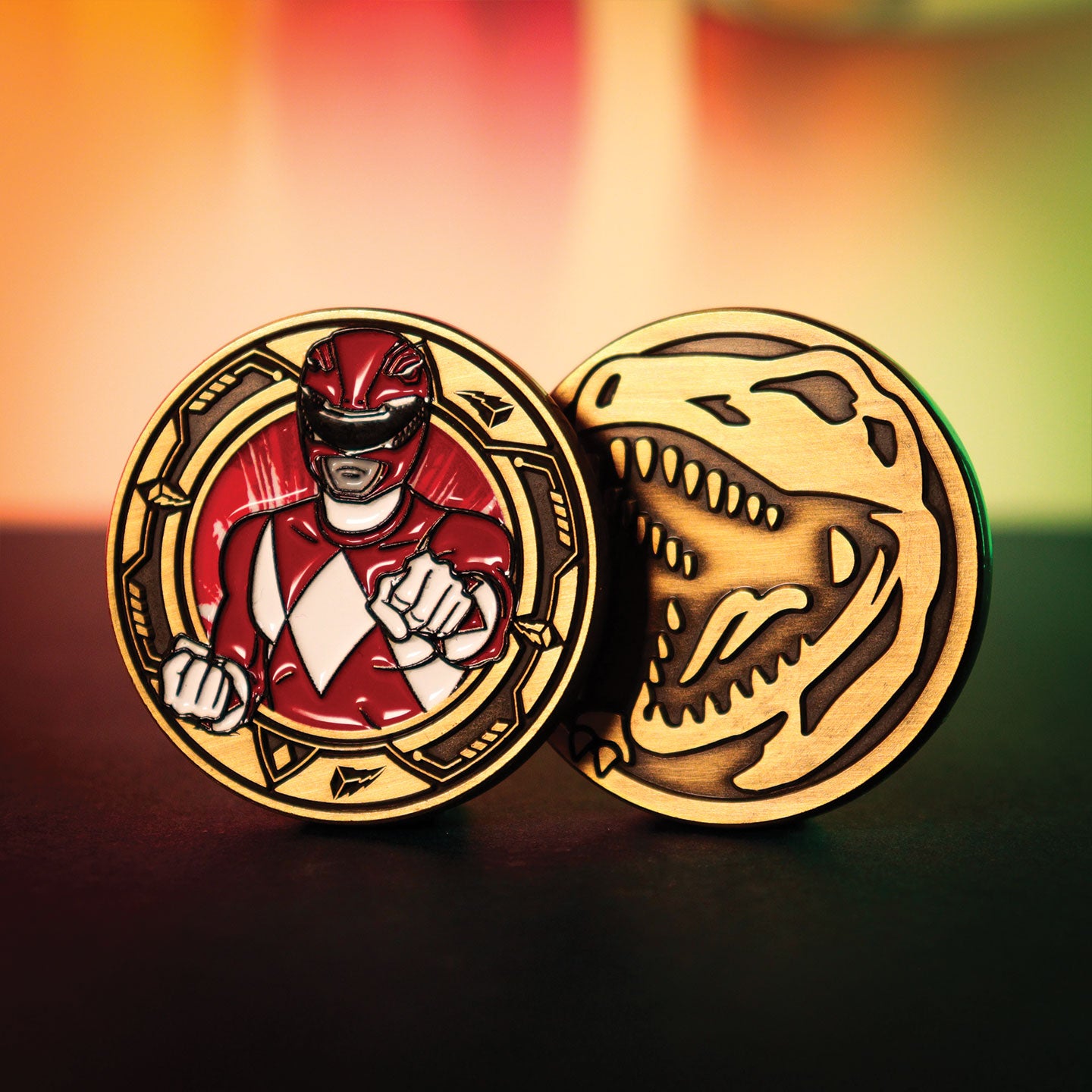 Power Rangers – Limited Edition Red Ranger Coin