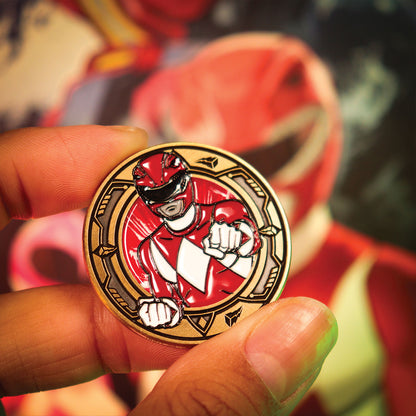 Power Rangers – Limited Edition Red Ranger Coin