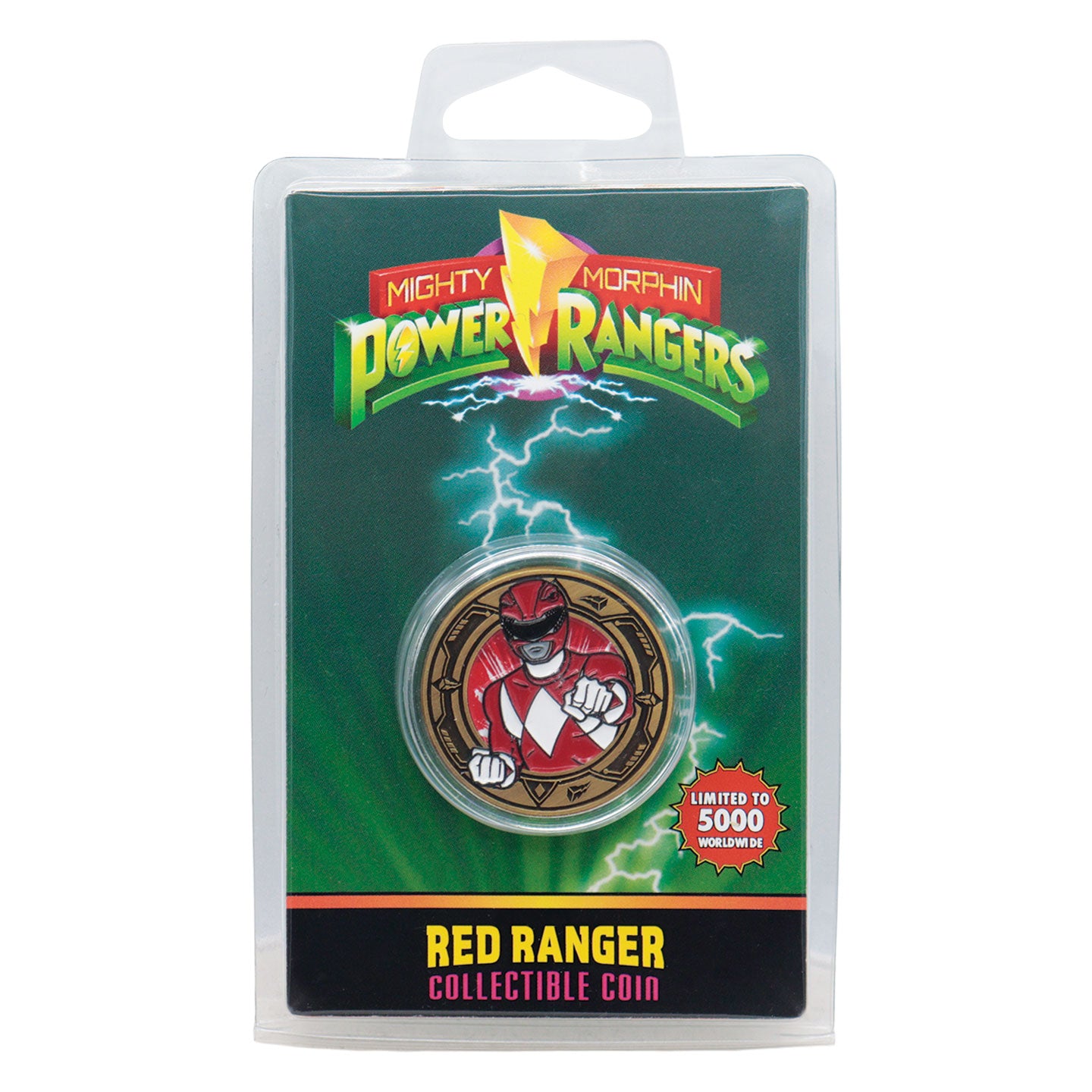 Power Rangers – Limited Edition Red Ranger Coin