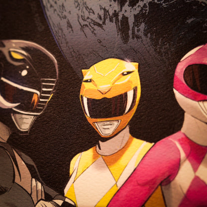 Power Rangers – Limited Edition Art Print