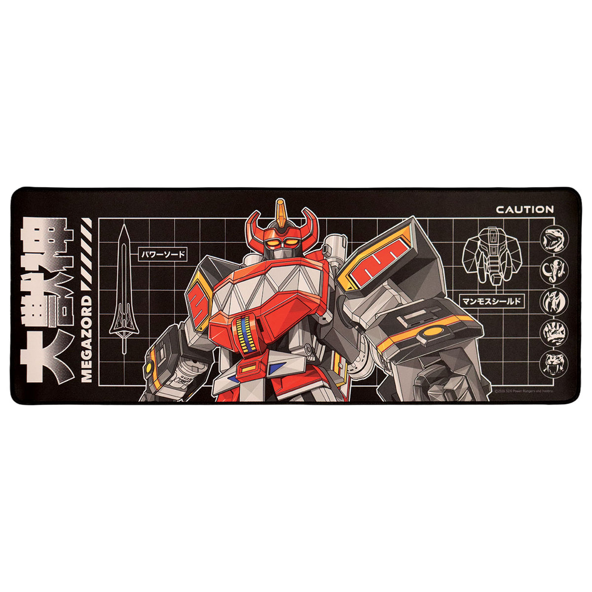 Power Rangers – Desk Pad & Coaster Set