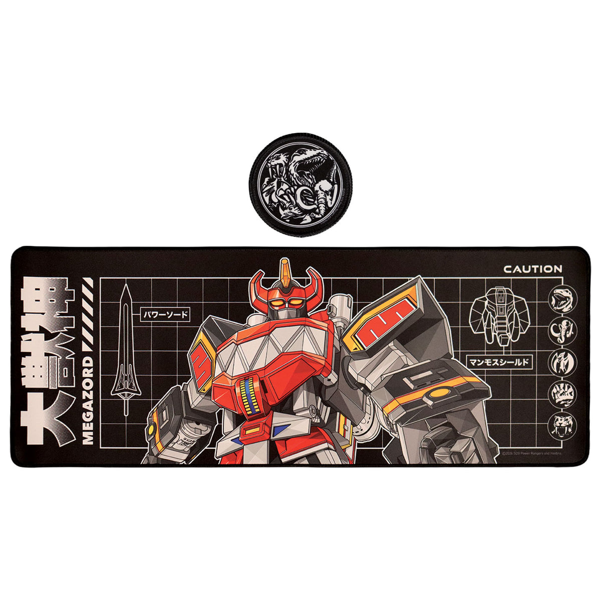 Power Rangers – Desk Pad & Coaster Set