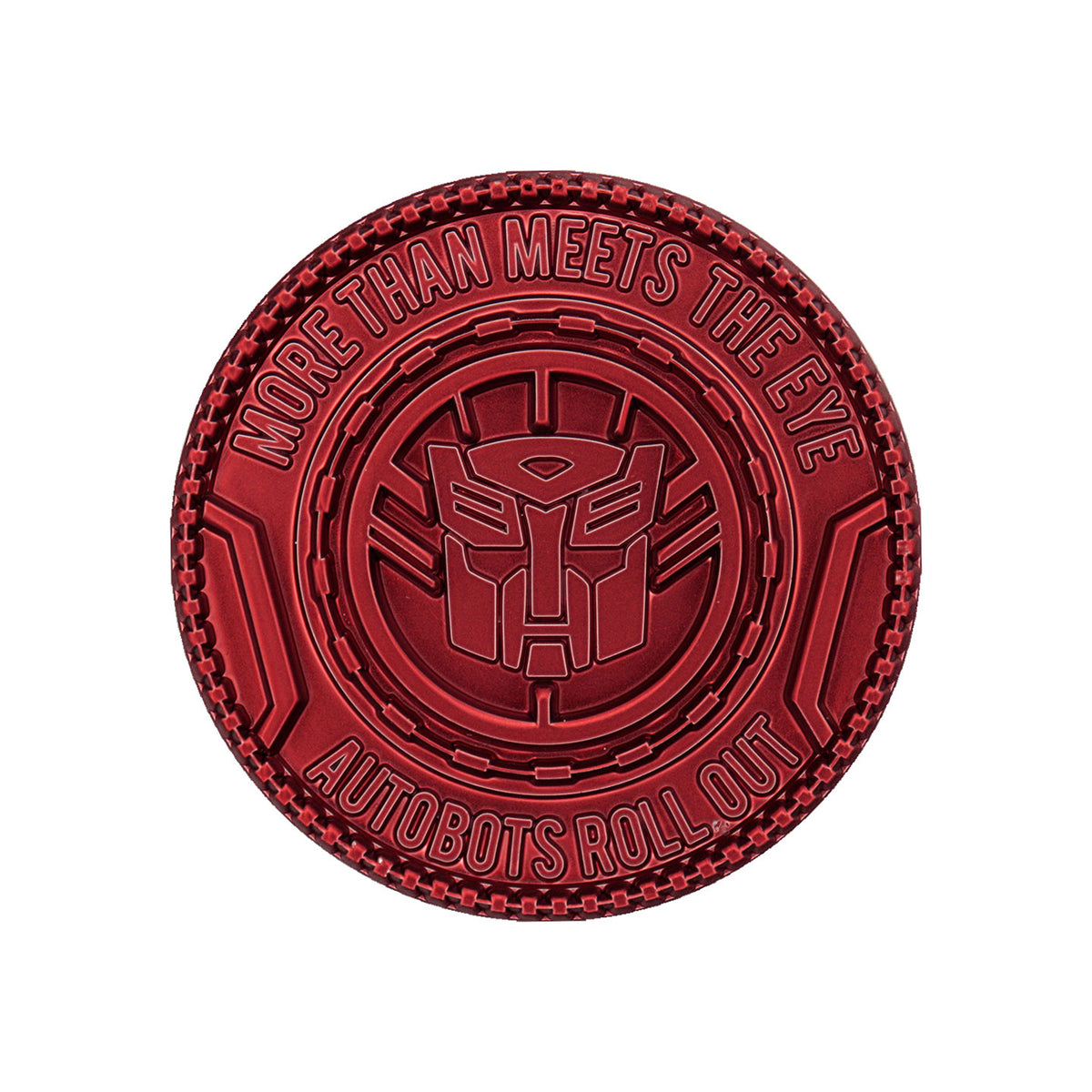 Medallón Transformers Fanattik - Más Que Meets The Eye, Multicolor