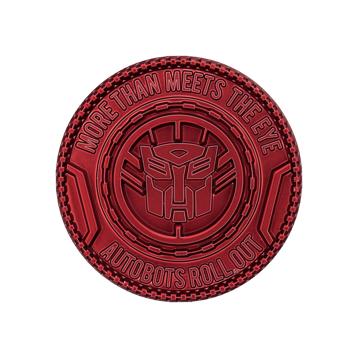Transformers 40th Anniversary Autobot Collectible Metal Medallion