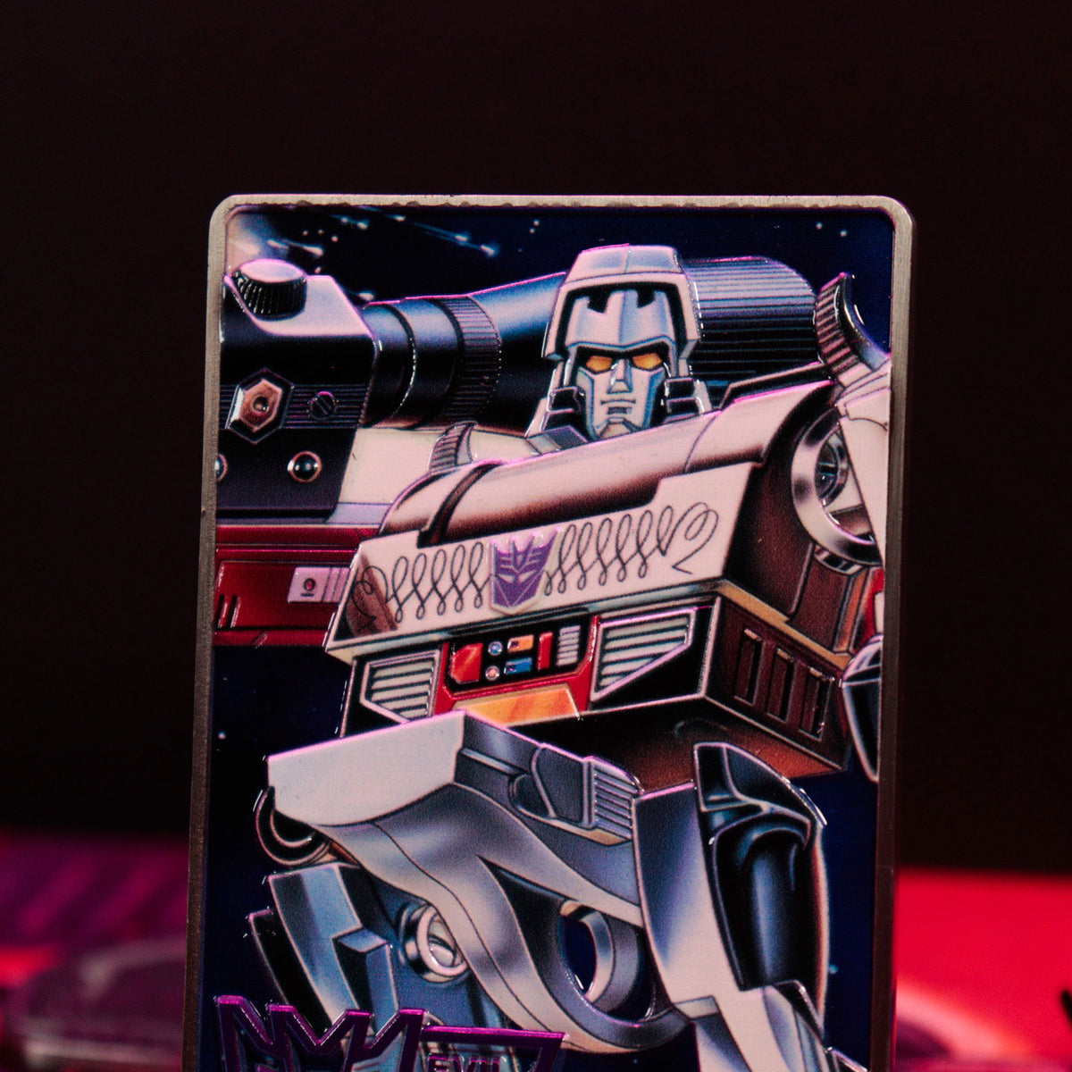 Transformers 40th Anniversary Decepticons Collectible Metal Ingot
