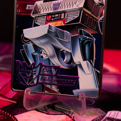 Transformers 40th Anniversary Decepticons Collectible Metal Ingot