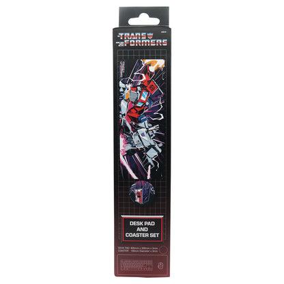 Transformers Desk Pad and Coaster Set