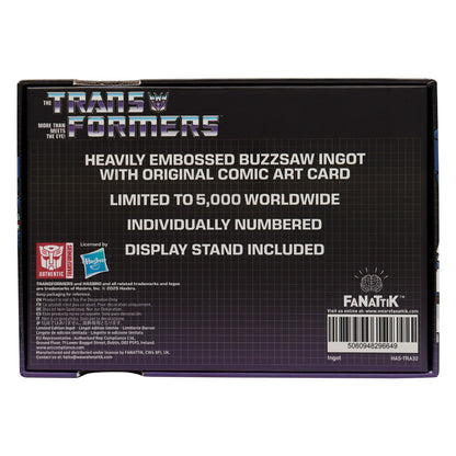 Transformers Limited Edition Soundwave Cassette Tape Replica