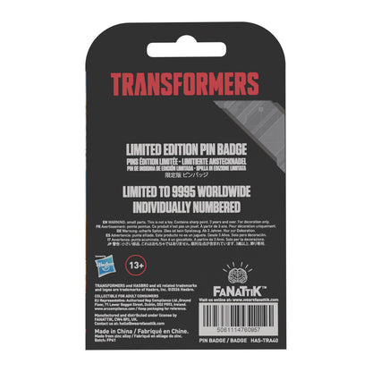 Transformers: The Movie – Limited Edition 40th Anniversary Unicron Pin Badge