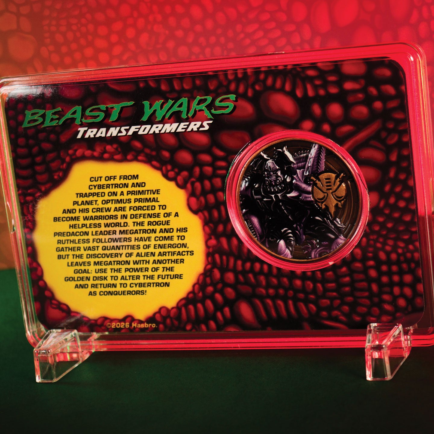 Transformers: Beast Wars – Limited Edition 30th Anniversary Presentation Coin