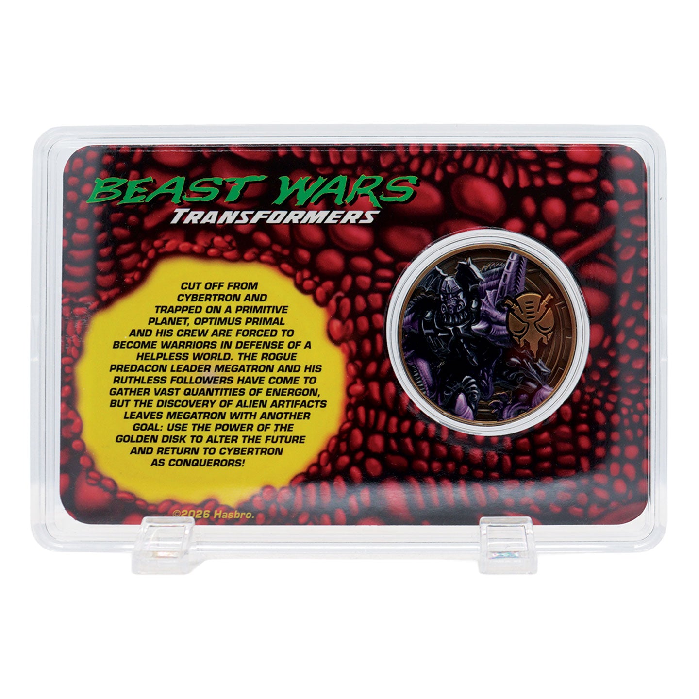 Transformers: Beast Wars – Limited Edition 30th Anniversary Presentation Coin