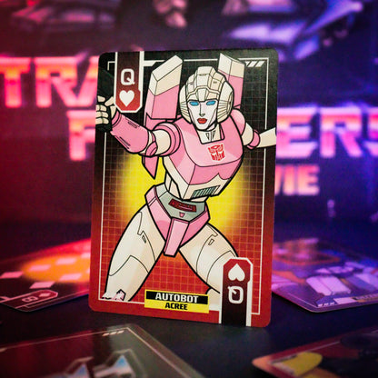Transformers – Playing Cards CDU Containing 12 Packs
