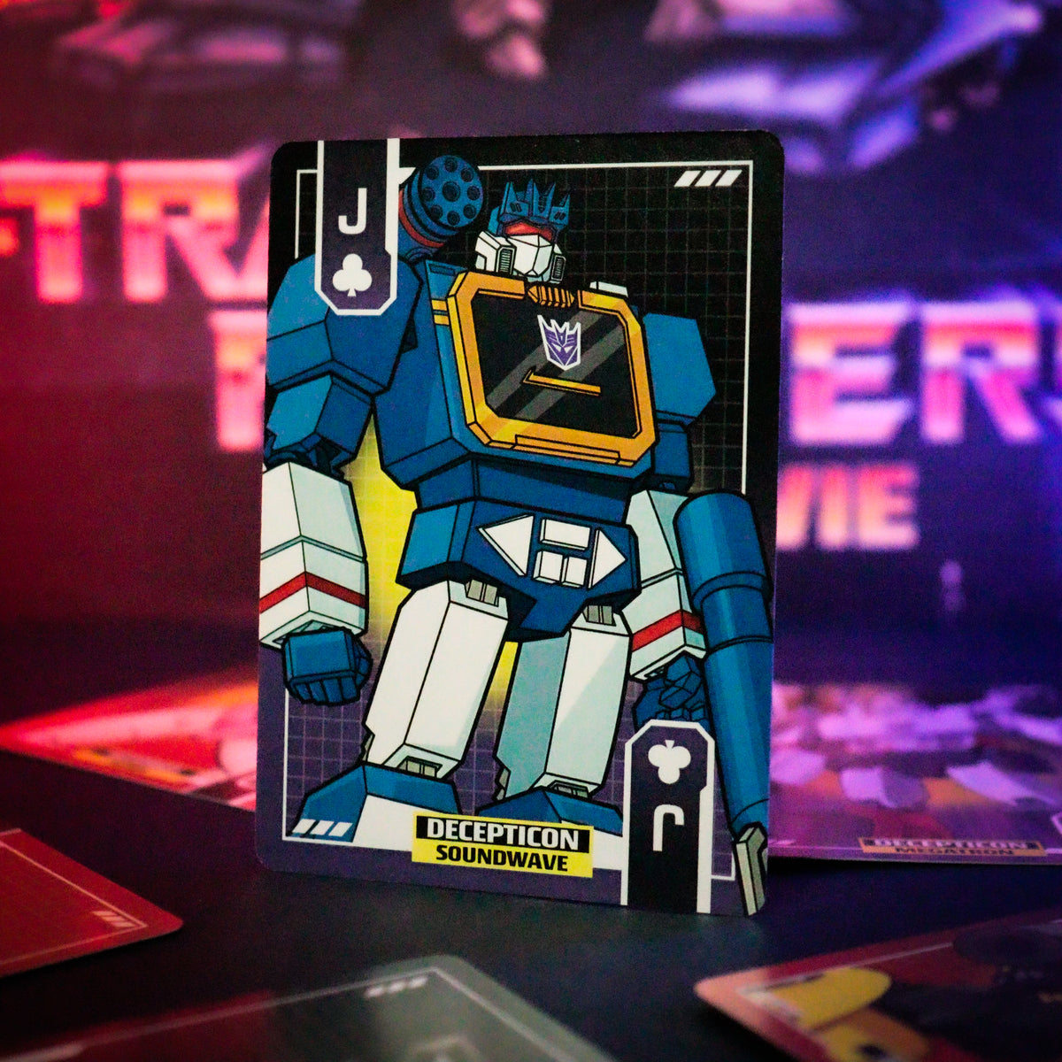 Transformers – Playing Cards CDU Containing 12 Packs