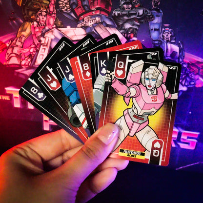 Transformers – Playing Cards CDU Containing 12 Packs