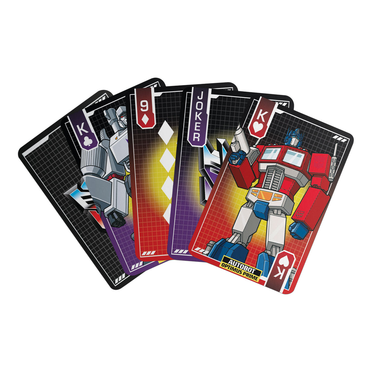 Transformers – Playing Cards CDU Containing 12 Packs