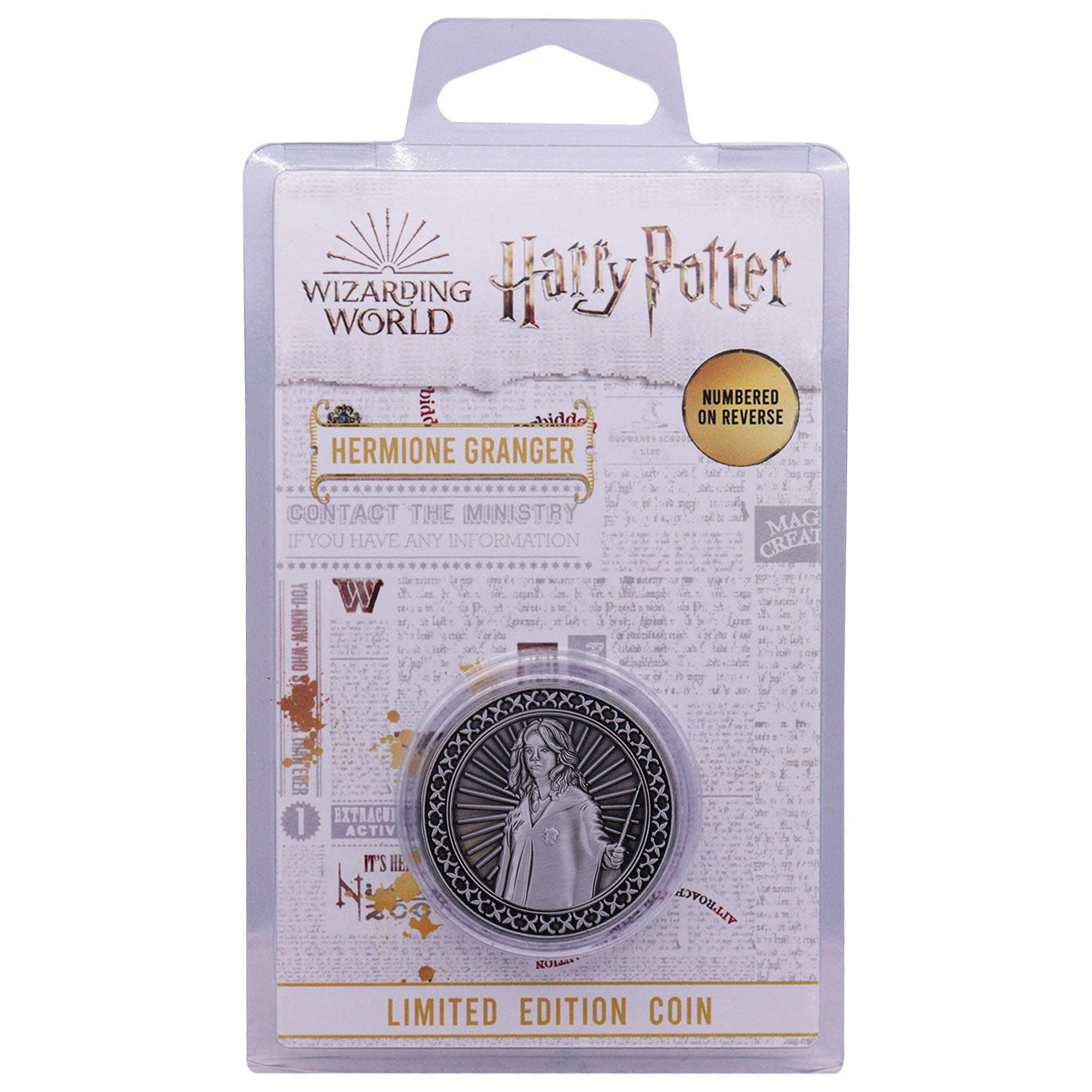 Harry Potter Limited Edition Hermione Granger Collectible Coin