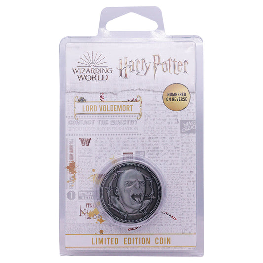 Harry Potter Limited Edition Lord Voldemort Collectible Coin