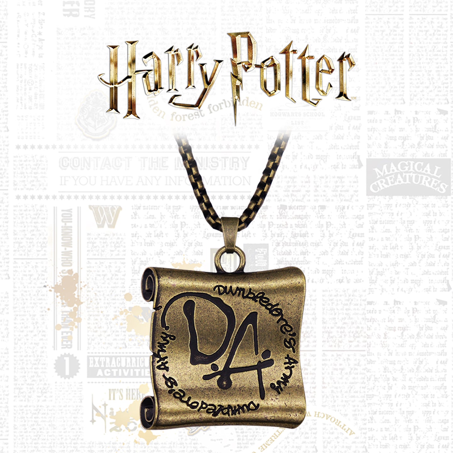Harry Potter Dumbledore's Army Limited Edition Unisex Necklace