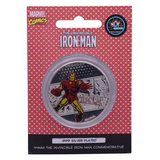 Marvel Limited Edition .999 Silver Plated Ironman Collectible Coin