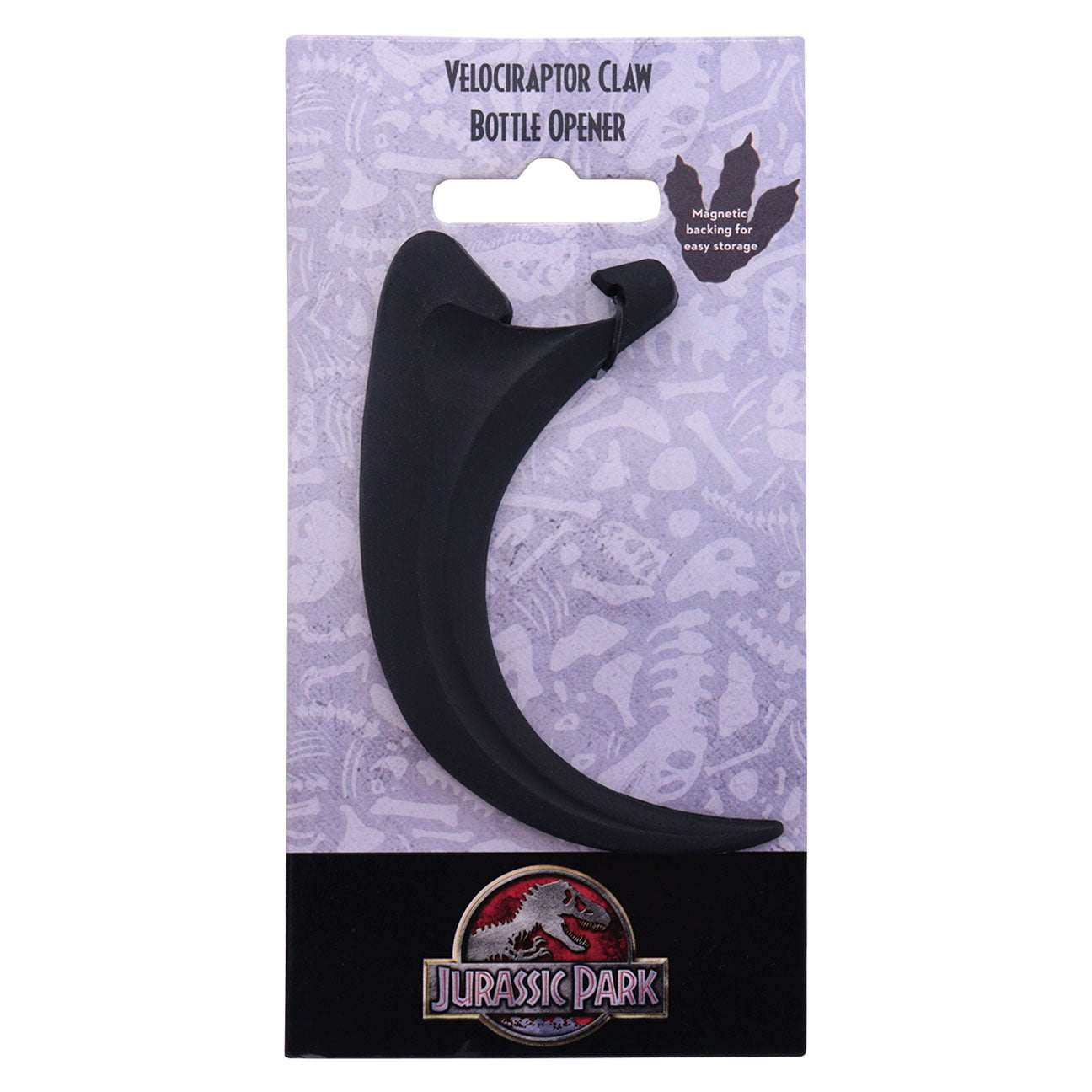 Jurassic Park Velociraptor Claw Bottle Opener Packaging Front