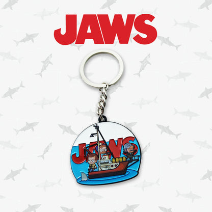 Jaws limited edition enamel key ring from Fanattik